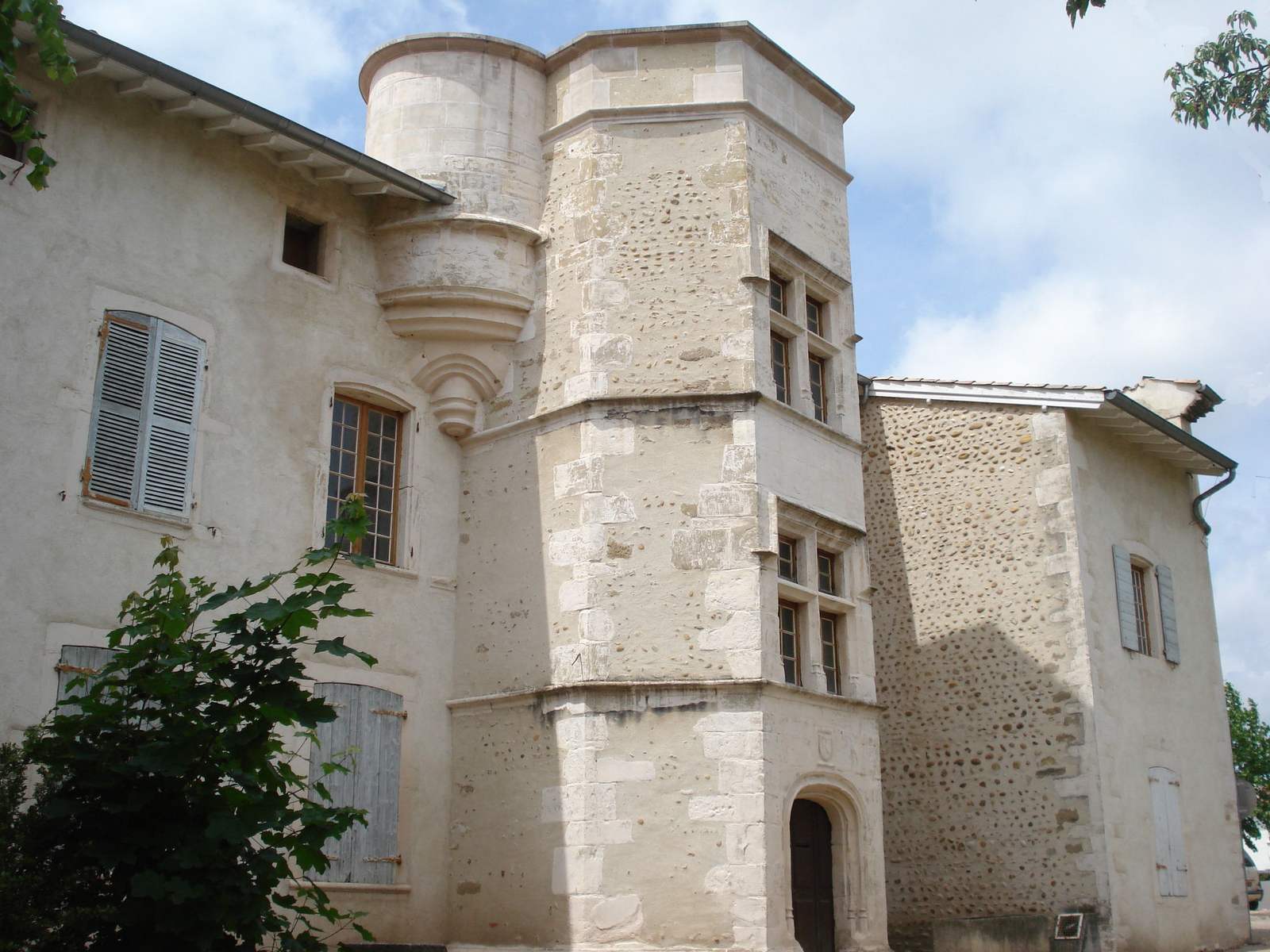 Le château de Larnage à Anneyron