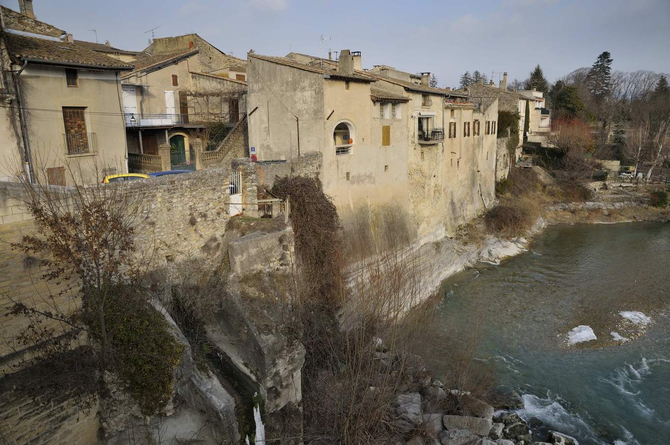 Le pont sur la Drôme à Aouste-sur-Sye