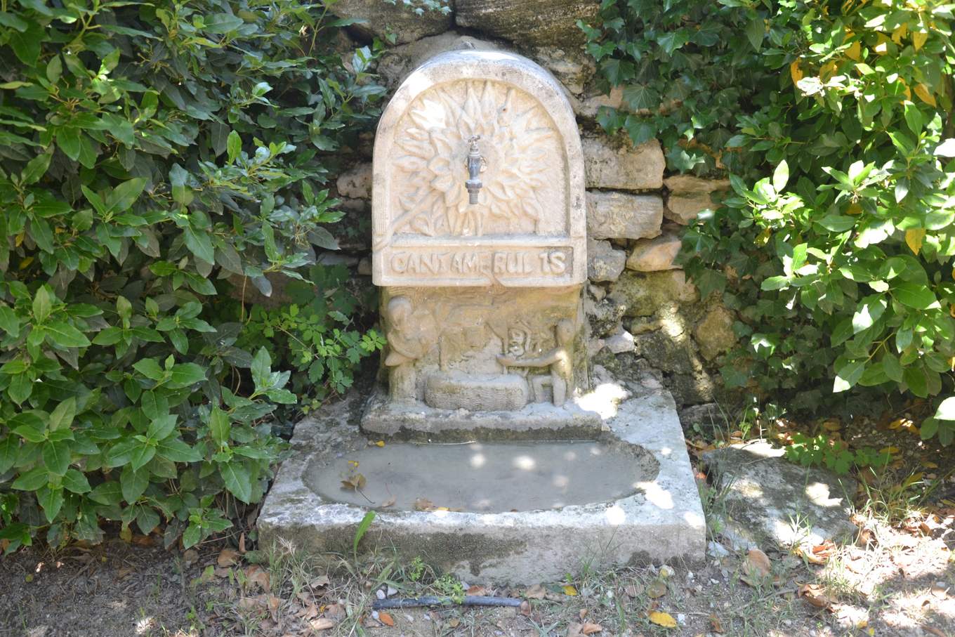 Le point d'eau de Chantemerle-lès-Grignan