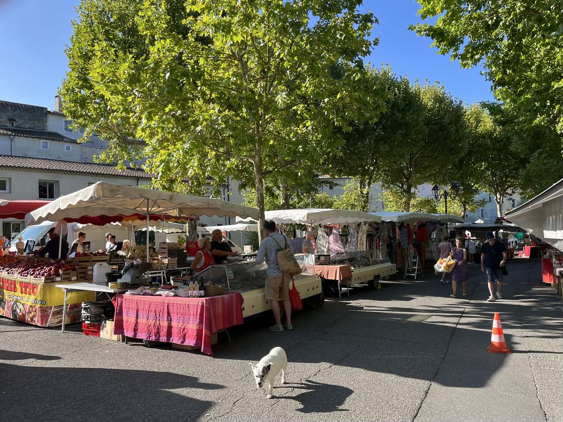 Le marché de Dieulefit