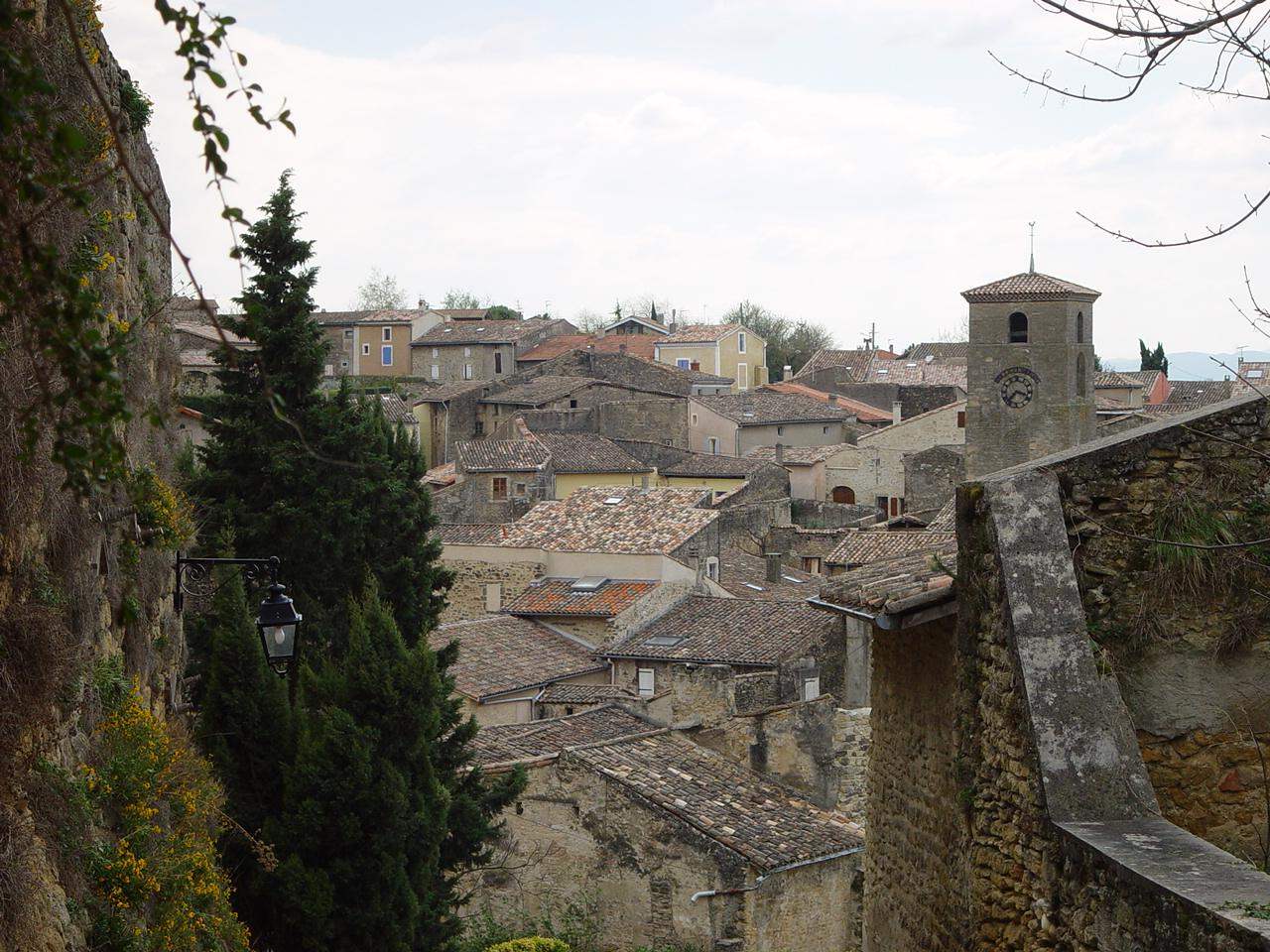 Le village d'Étoile-sur-Rhône