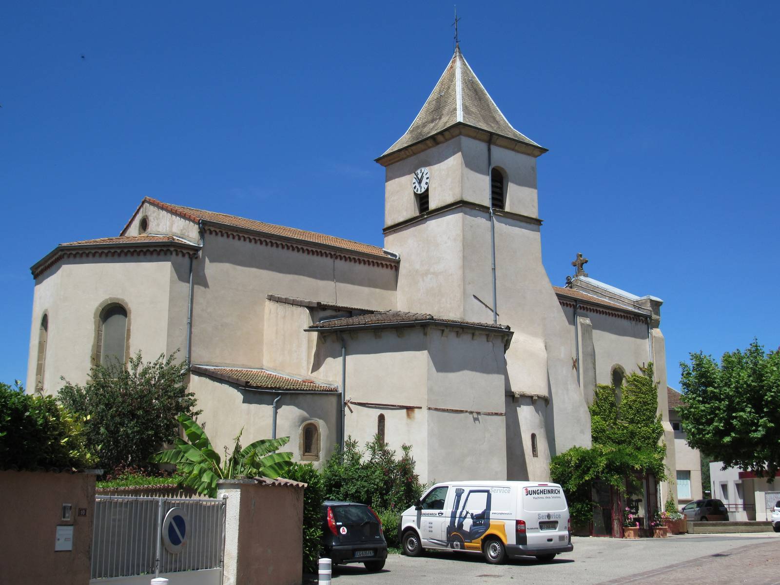 L'église Saint-André de Larnage et son clocher