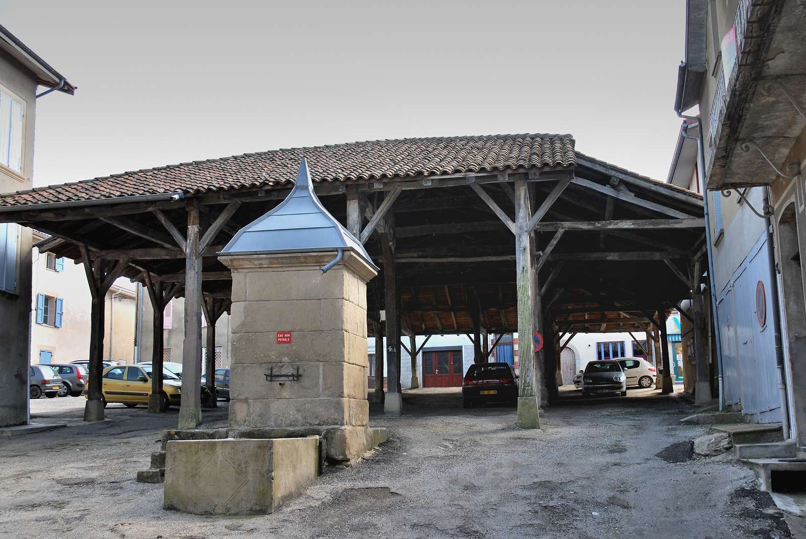 La halle du Grand-Serre vue du nord