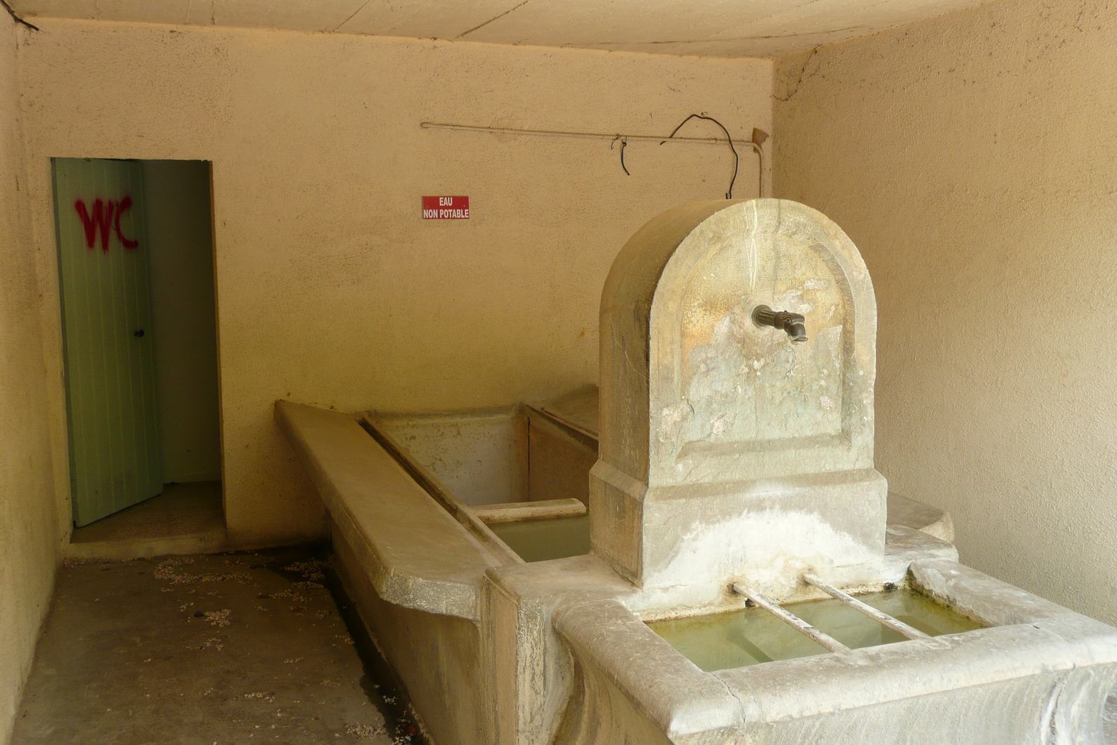 Le lavoir de Mérindol-les-Oliviers