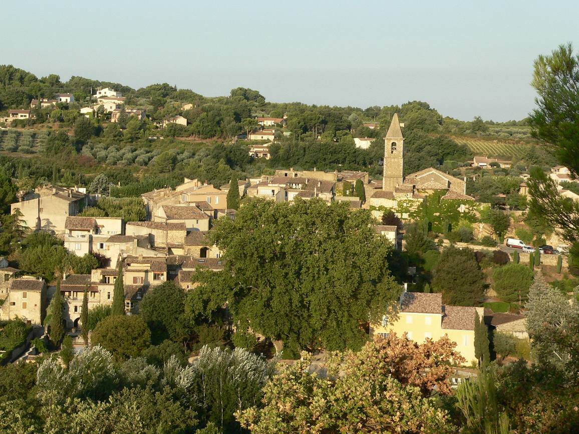 Vue générale du village de Mirabel-aux-Baronnies