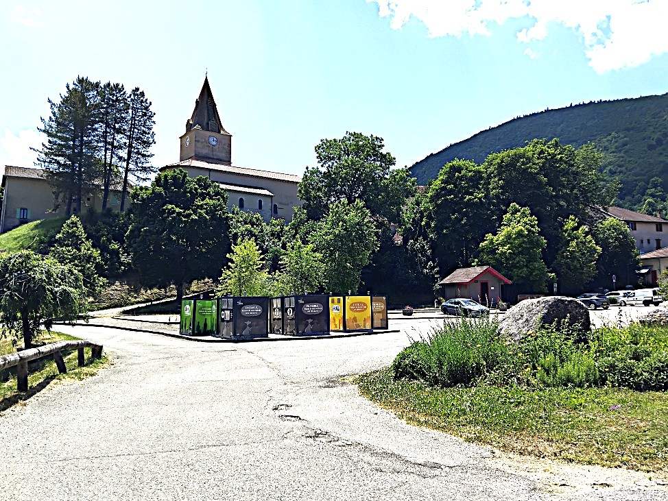 Le village de Saint-Agnan-en-Vercors