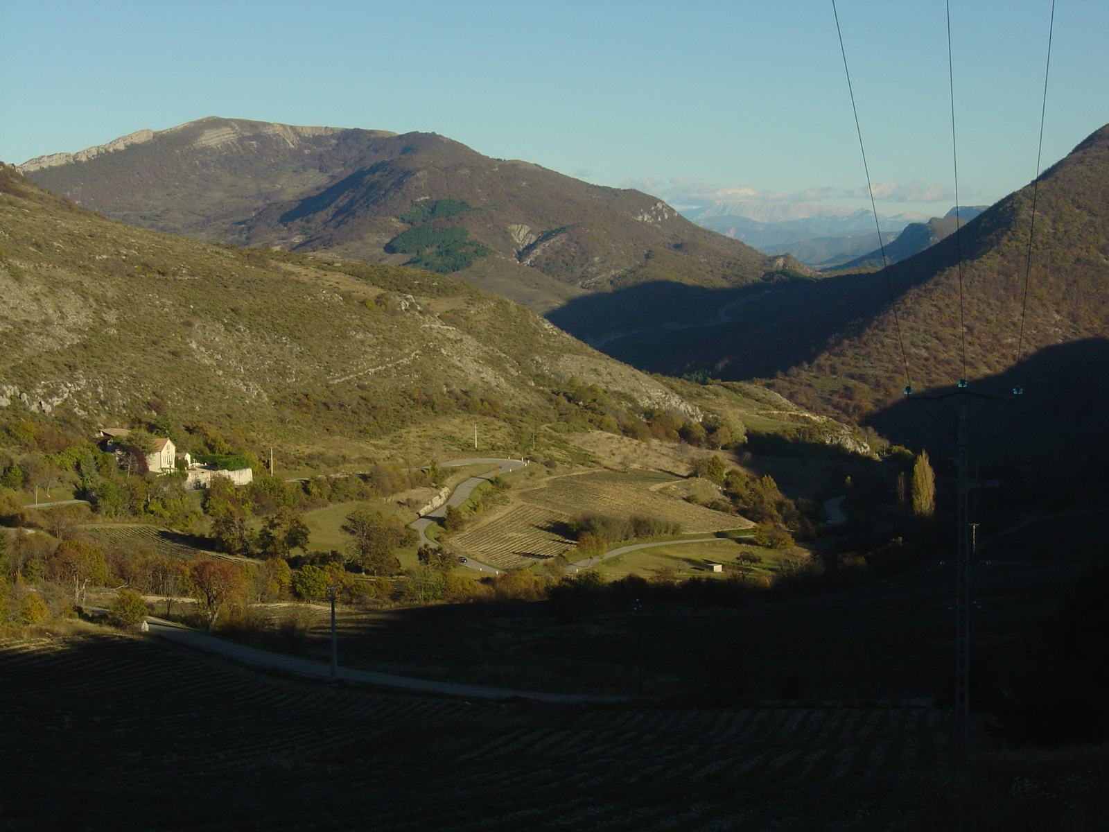 Le final du col de Macuègne sur le versant venant de Séderon