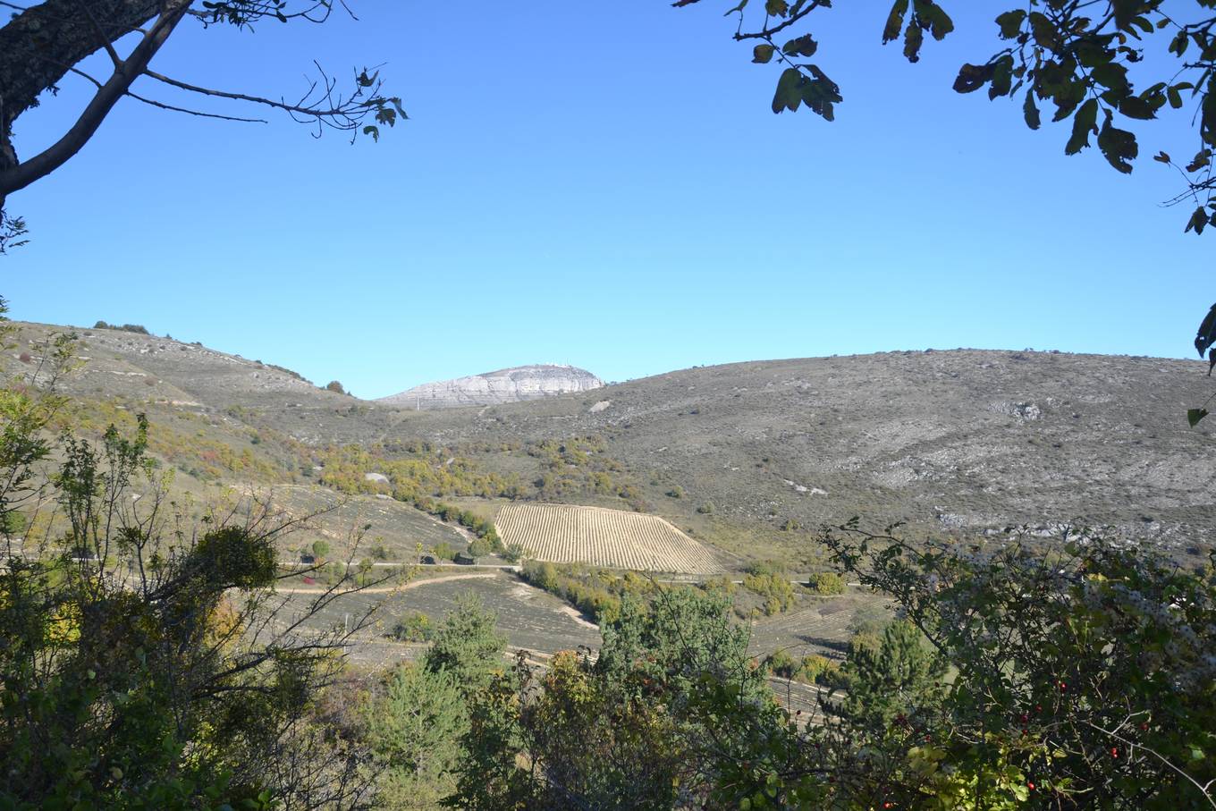 La montagne de Bergiès vue du col de Macuègne
