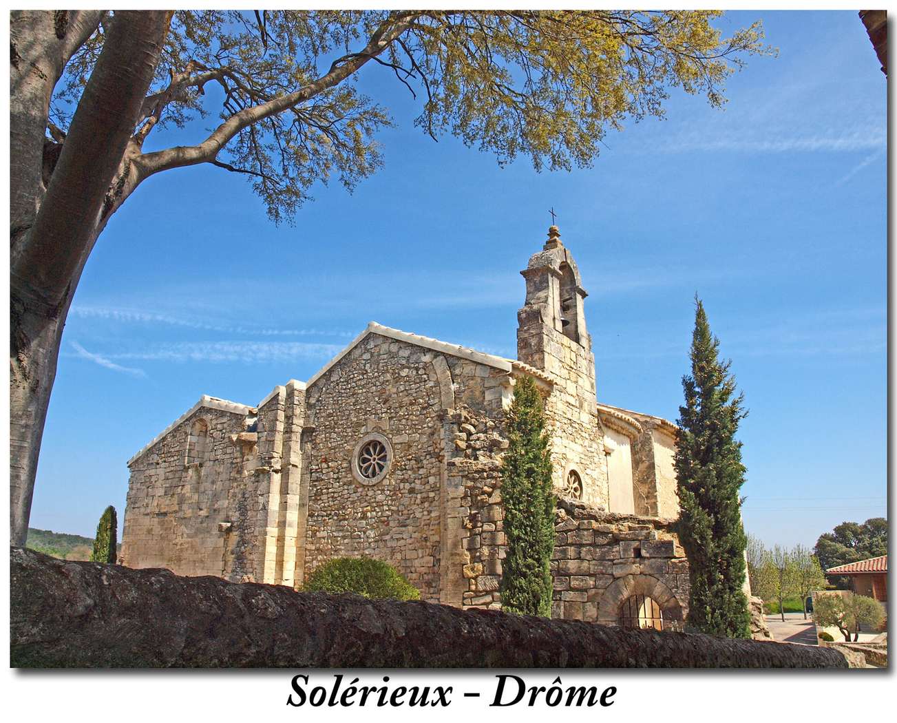 Vue de Solérieux depuis le nord-ouest