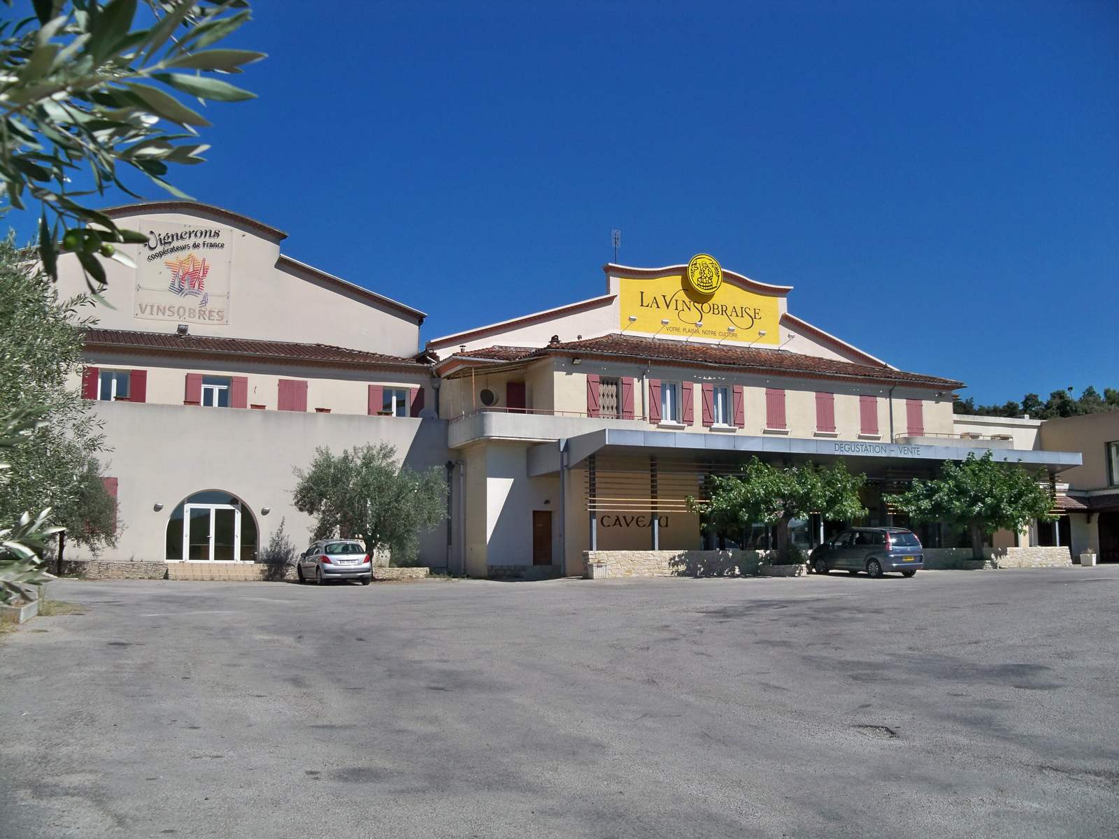 La cave coopérative de Vinsobres